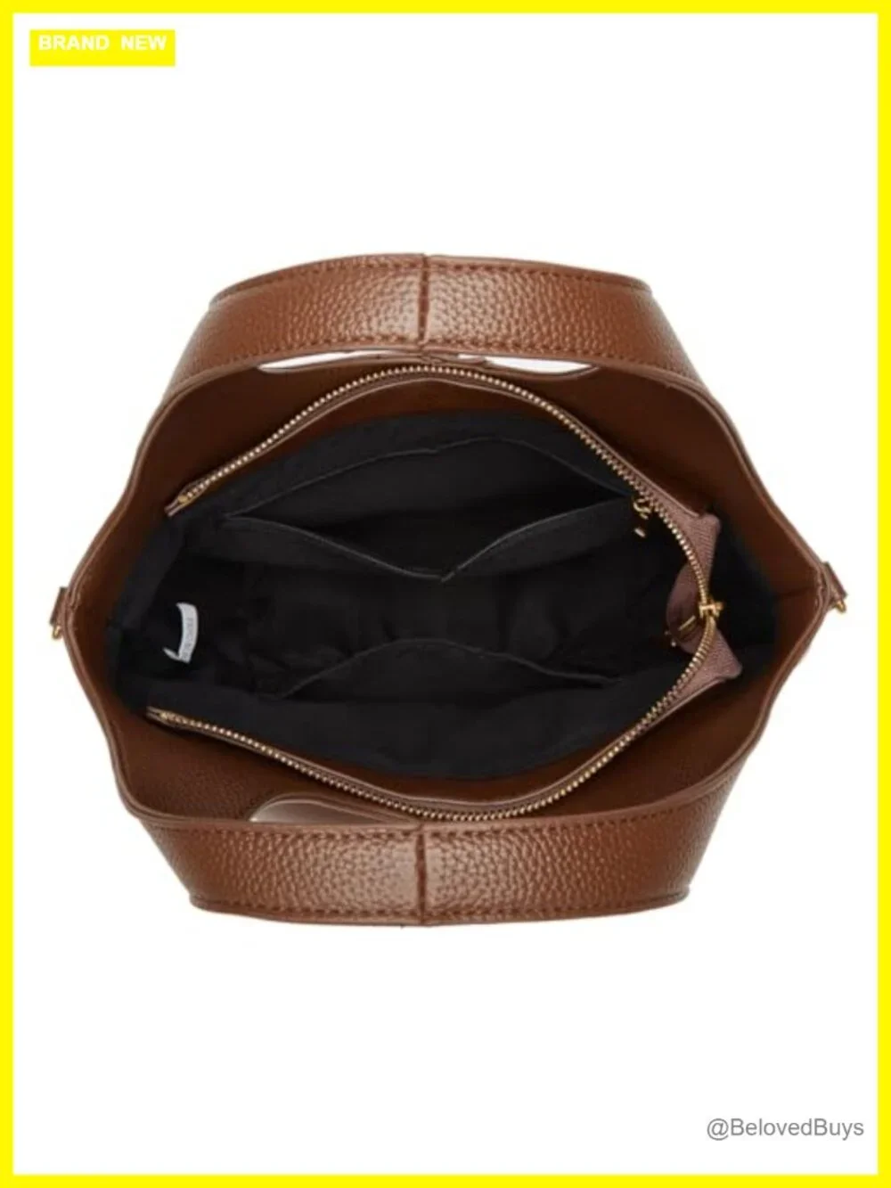 Women Bucket Bag PU Leather Hobo Shoulder Crossbody Vintage Tote
